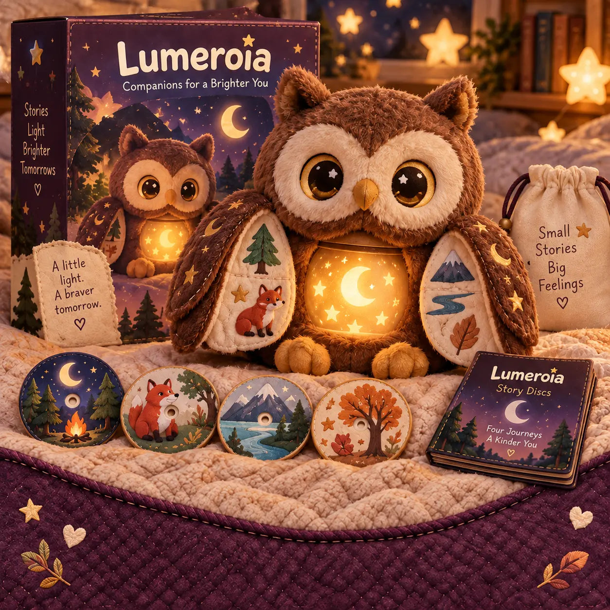 Lumeroia LanternTale Owl product view