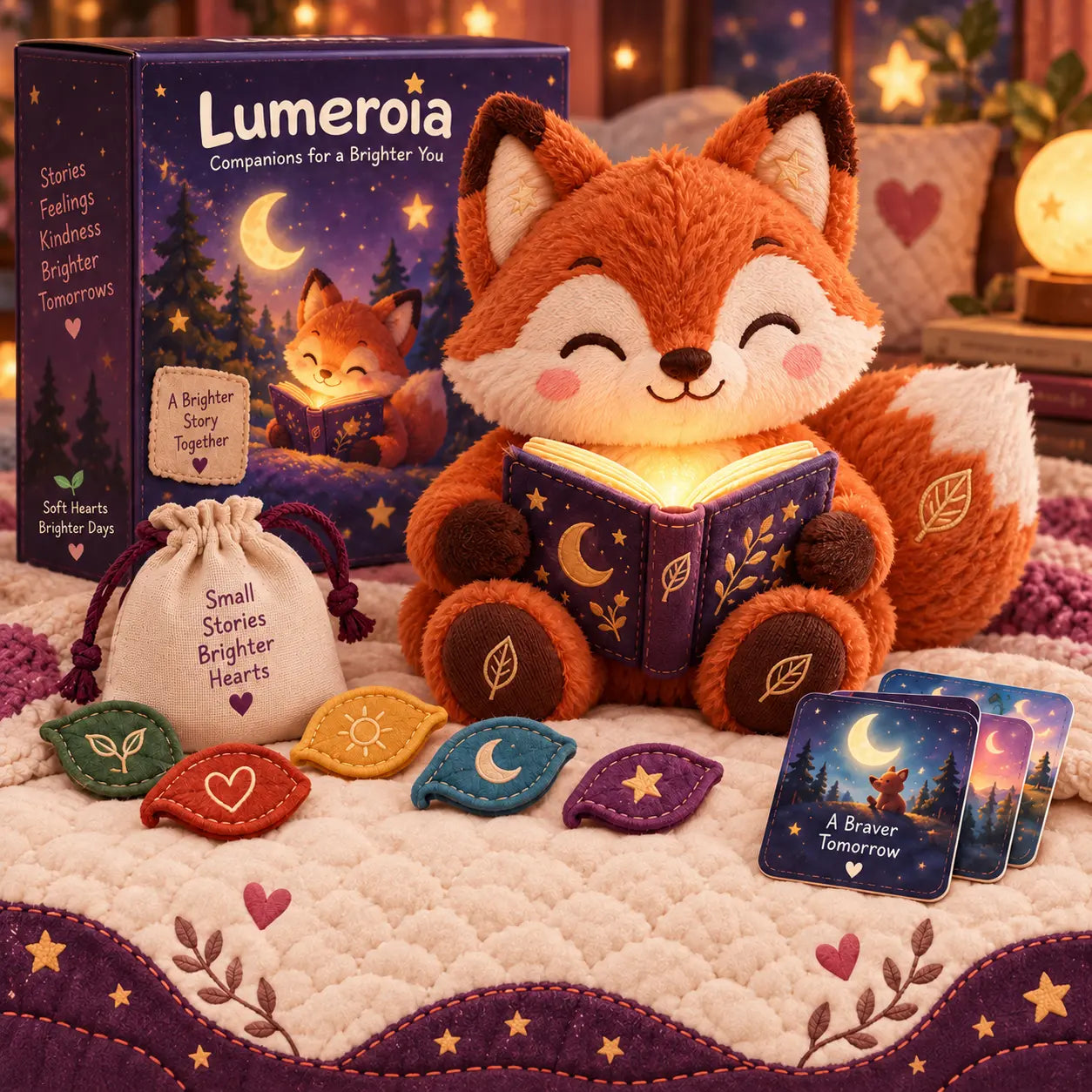 Lumeroia StoryGlow Fox product view
