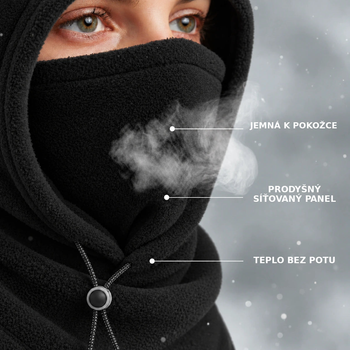 Termální kukla ThermaFleece 3 v 1 – čepice, maska a nákrčník – gallery-04