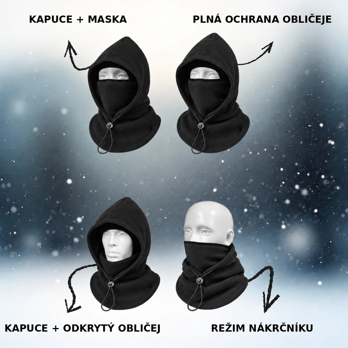 Termální kukla ThermaFleece 3 v 1 – čepice, maska a nákrčník – gallery-06