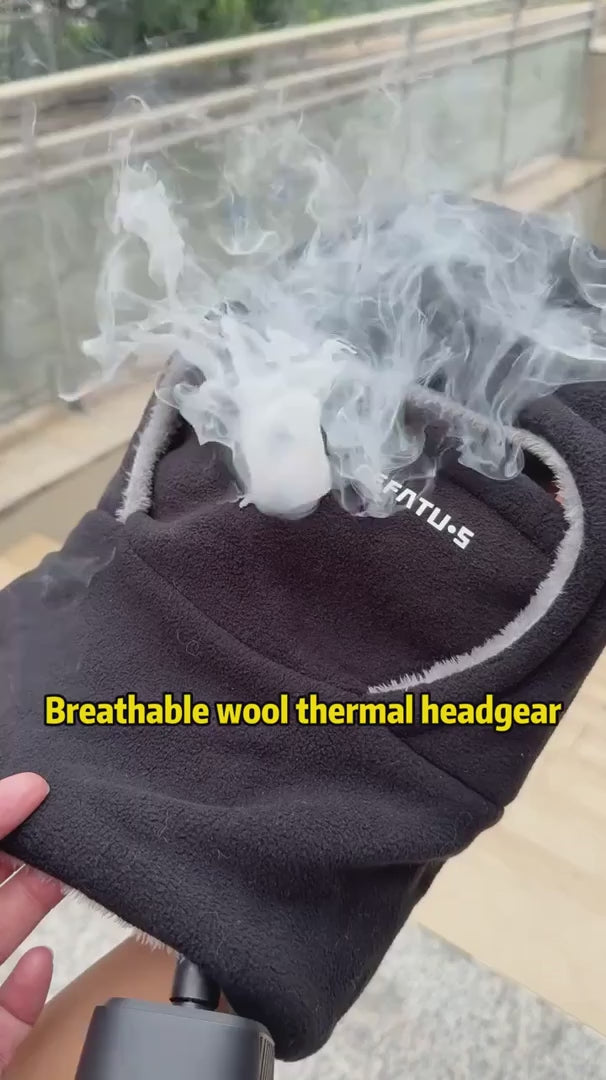 Termální kukla ThermaFleece 3 v 1 – čepice, maska a nákrčník – video 3