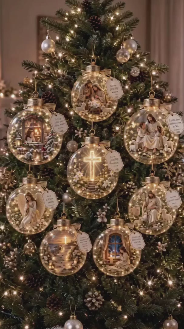 Svítící koule s biblickými verši — 21