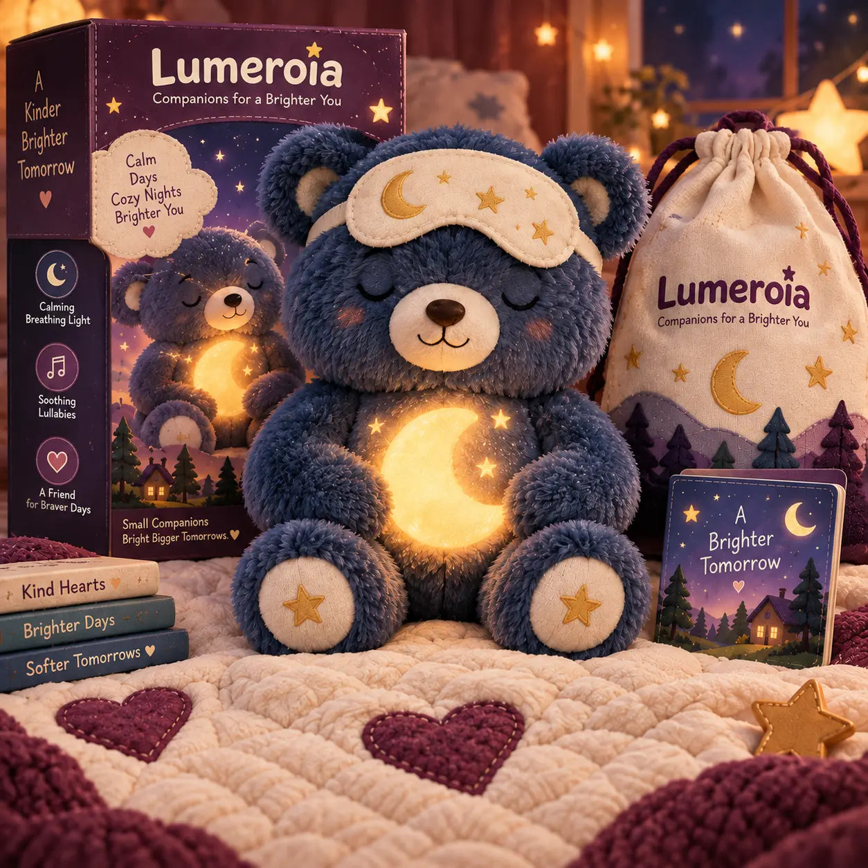 Lumeroia MoonHug Bear product view