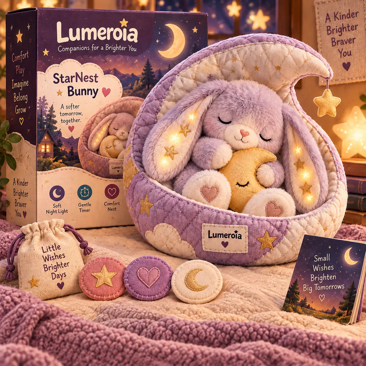 Lumeroia StarNest Bunny product view